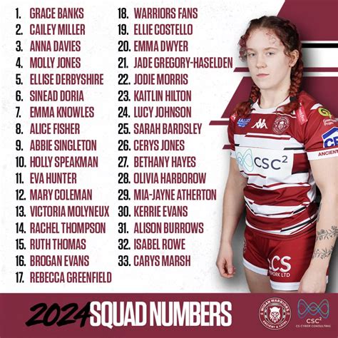Coral’s Carly puts partner Wigan Warriors players through their .